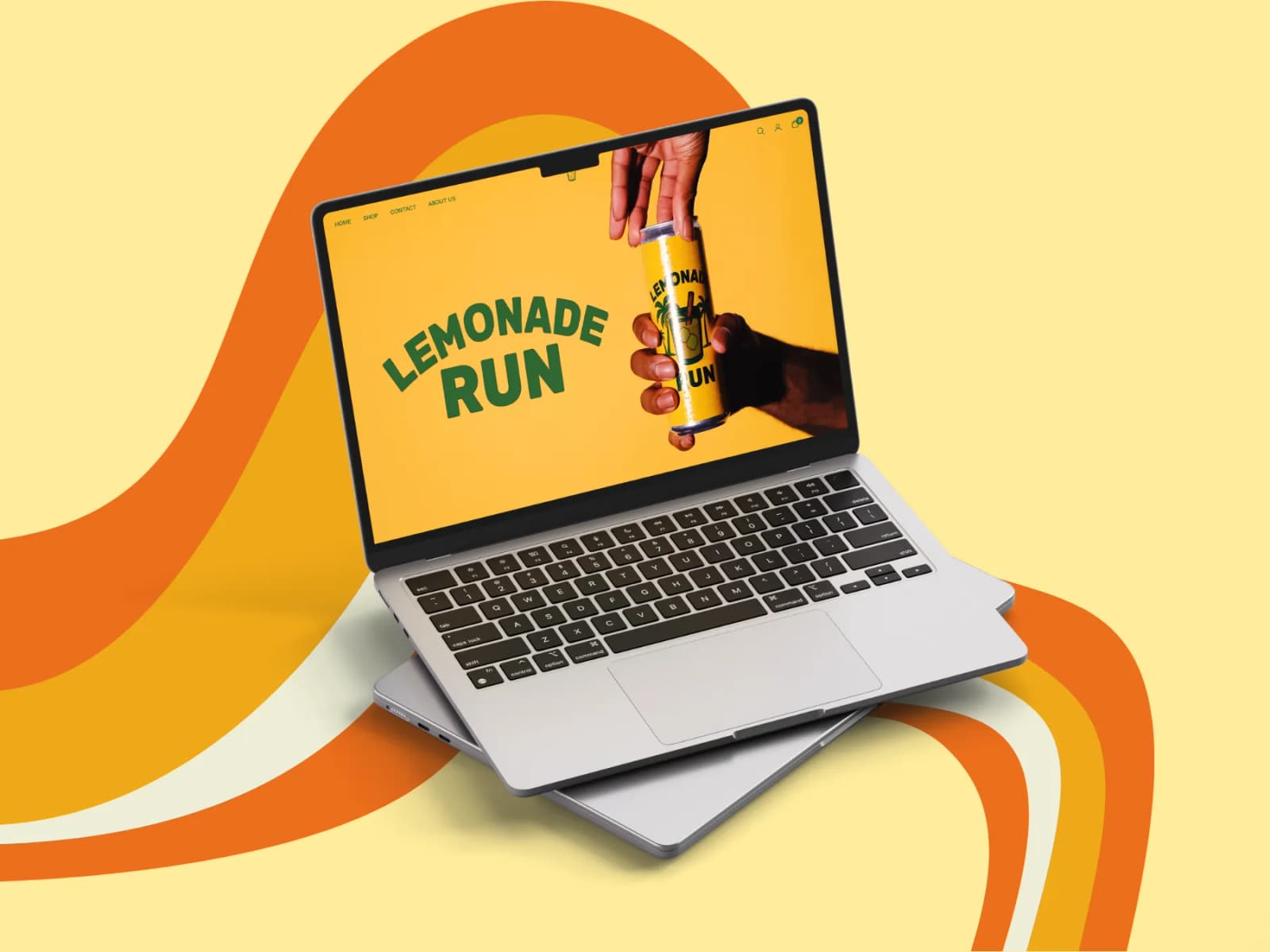 Lemonade Run Shopify store homepage