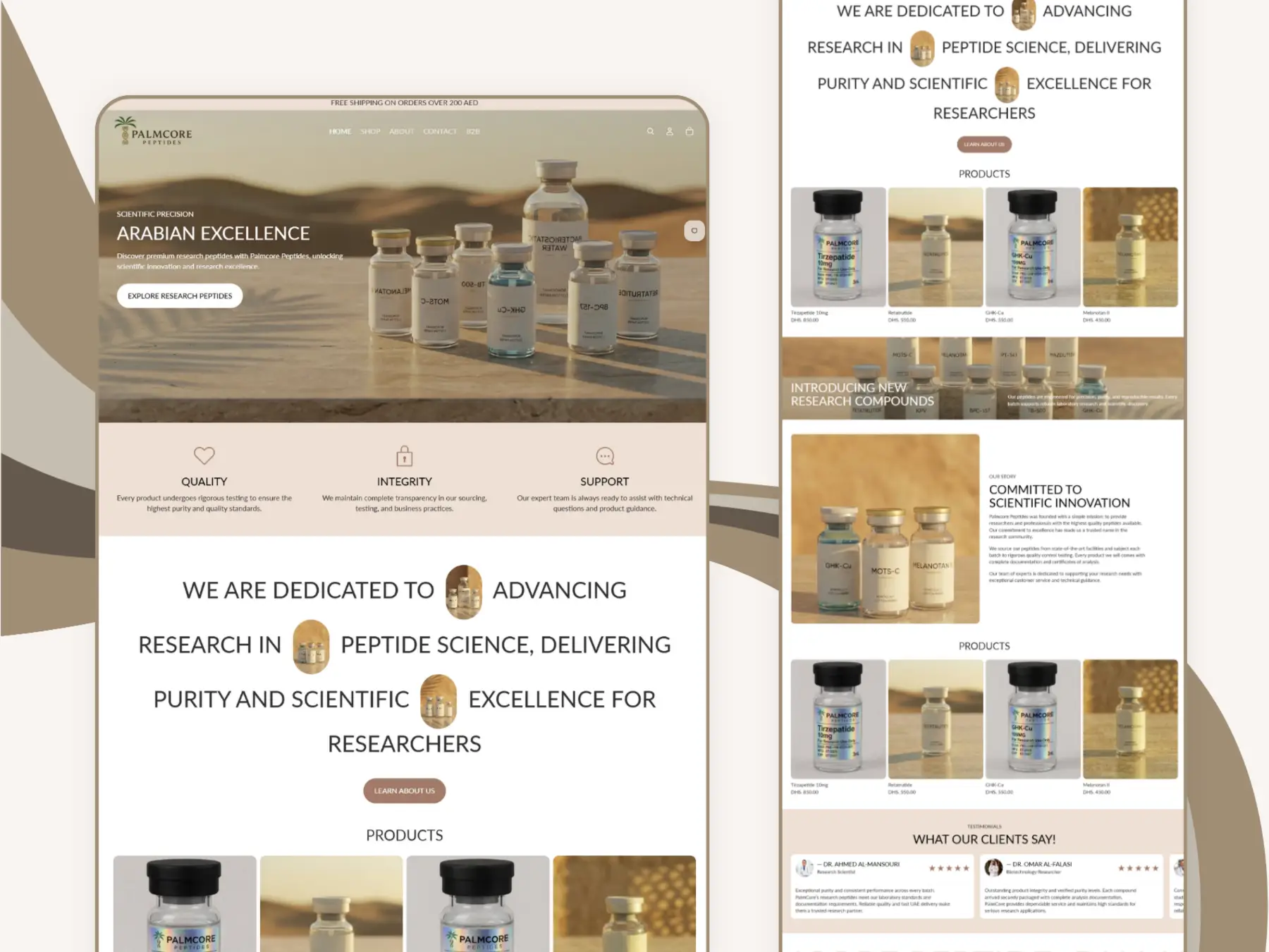 Palmcore store — homepage screenshot 4