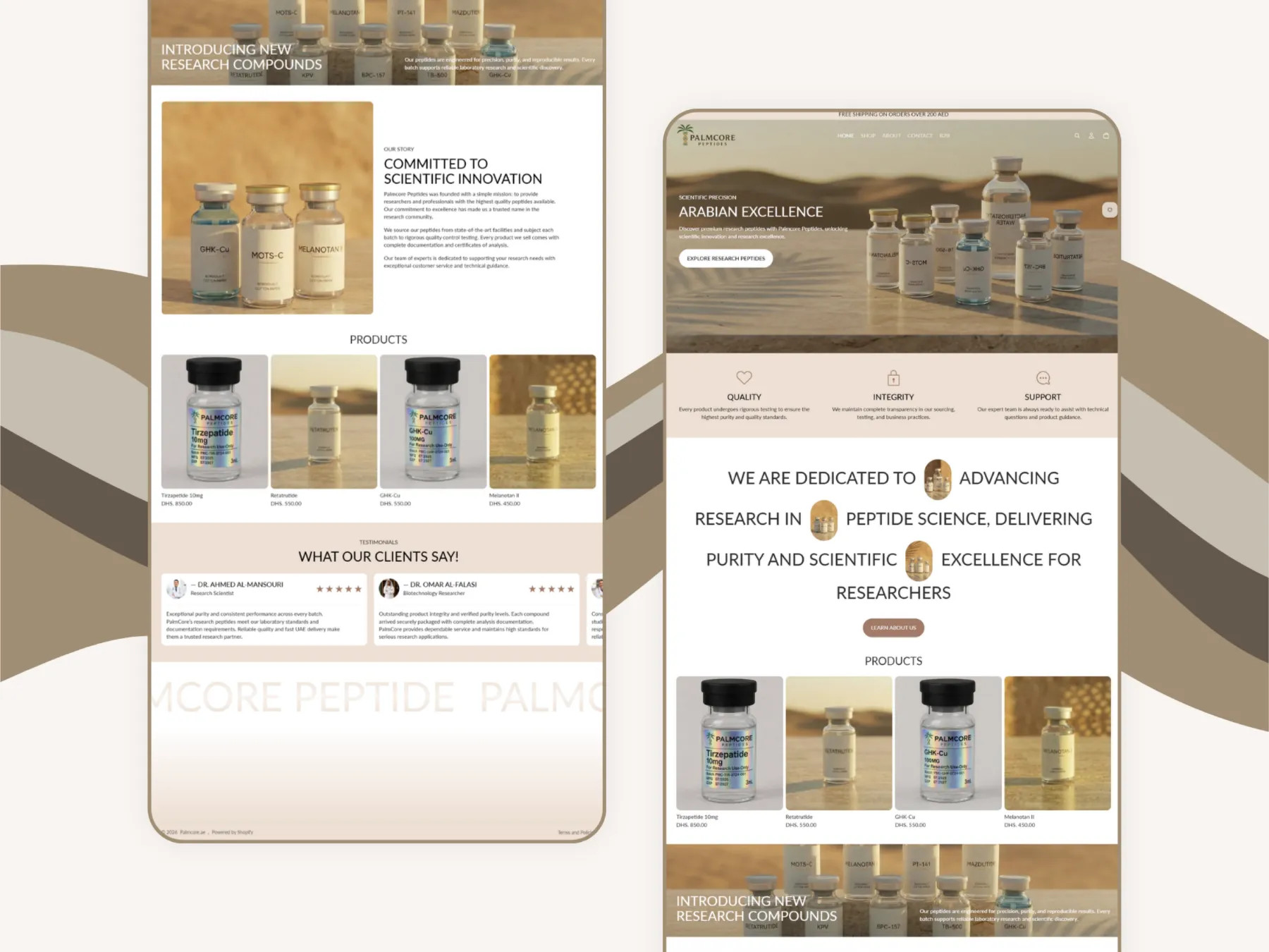 Palmcore store — homepage screenshot 6