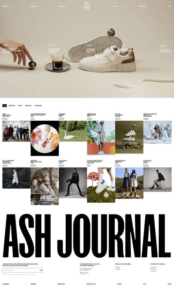 Shopify store design project snapshot by Agencika